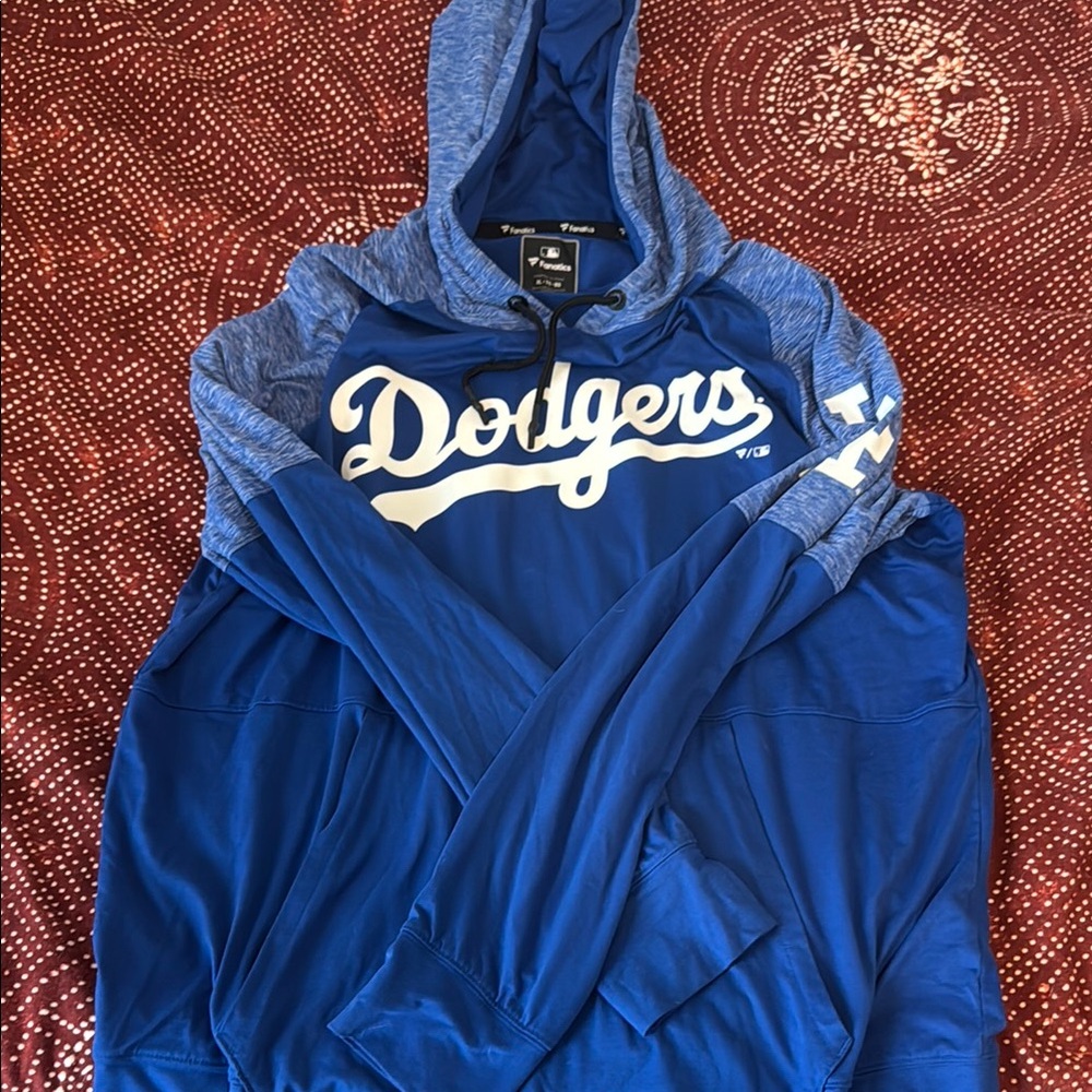 Dodgers Blue Hoodie